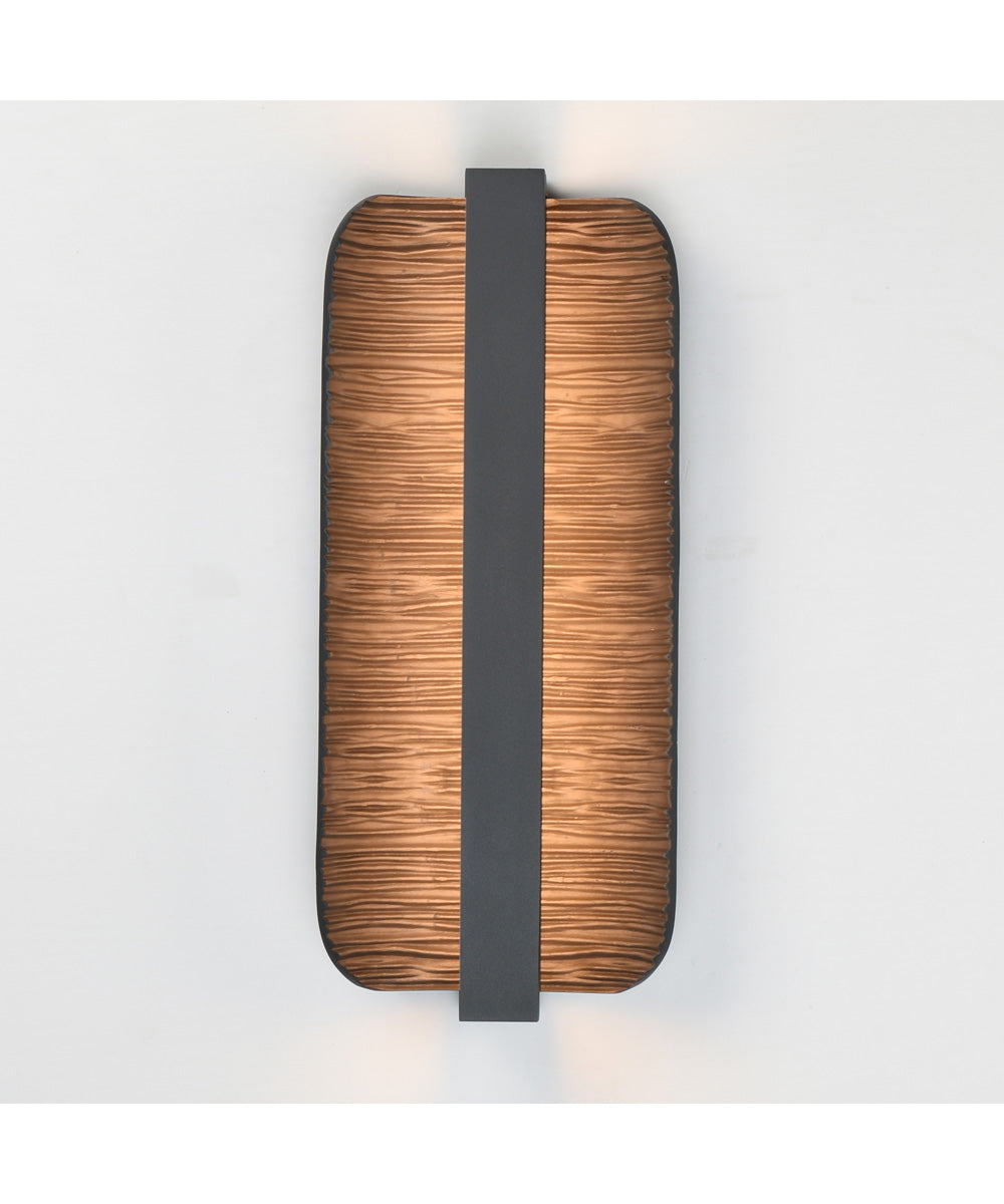 Terra 16 inch LED Outdoor Wall Sconce Architectural Bronze