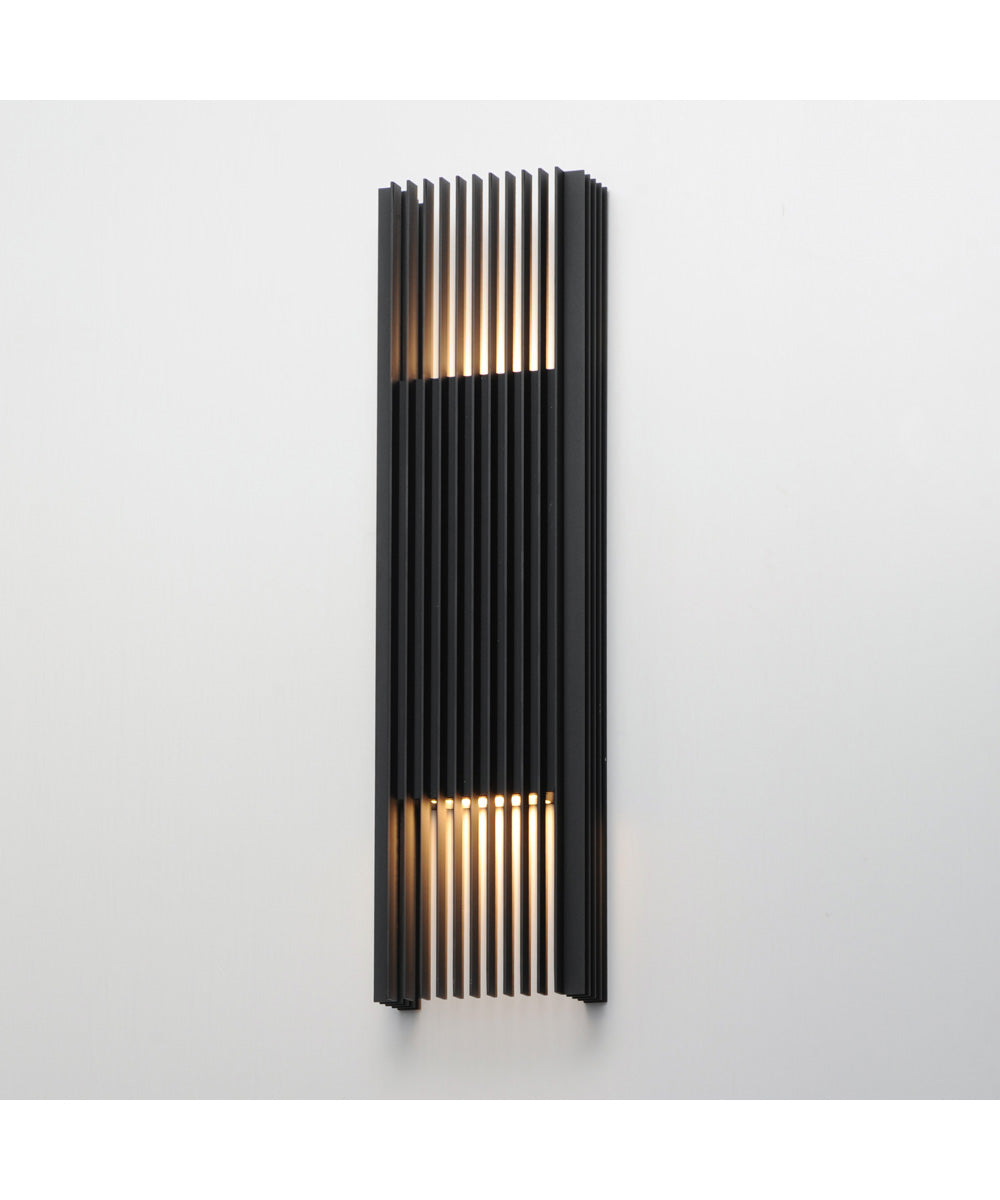 Rampart XL LED Outdoor Wall Sconce Black