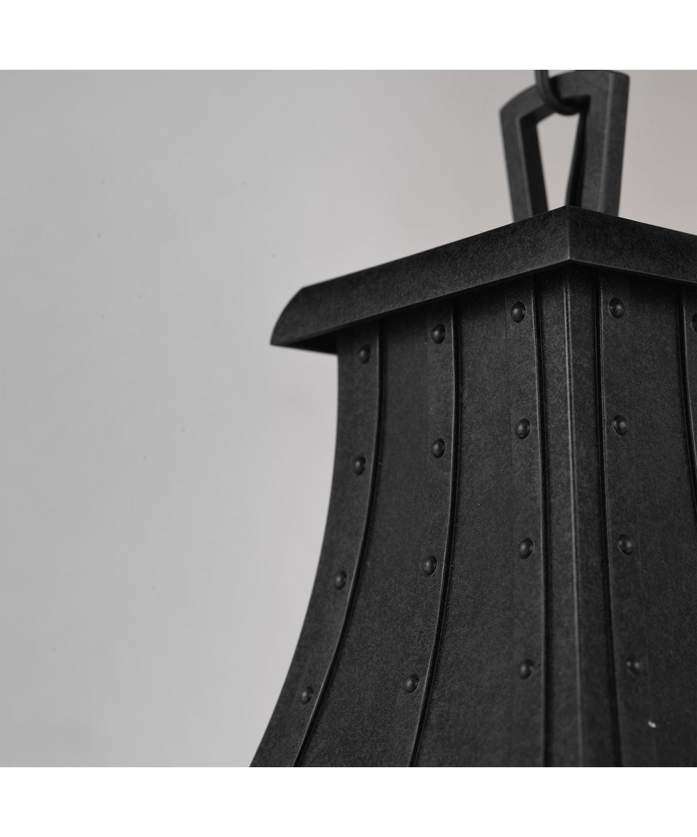 Bramwell VX 3-Light Outdoor Pendant Black Patina