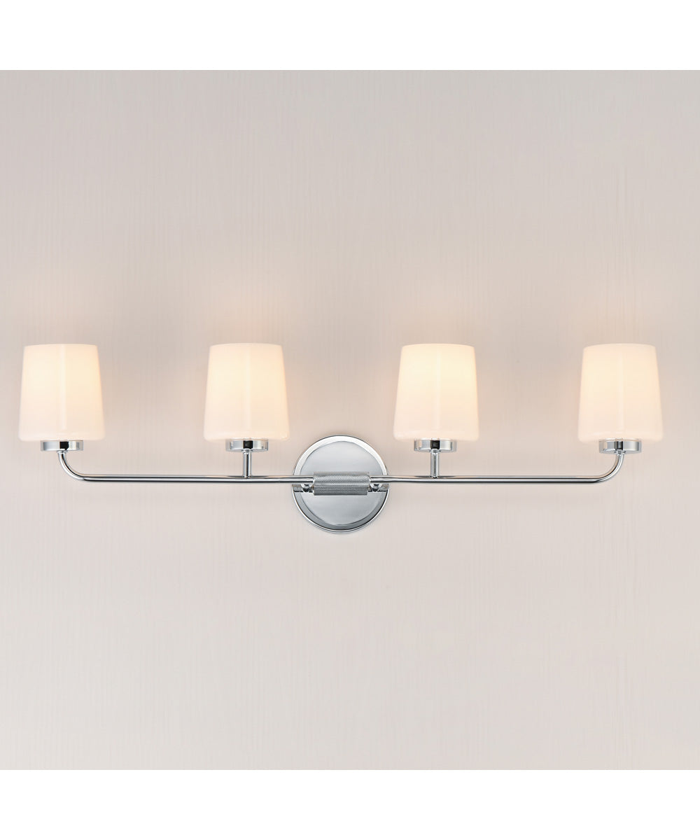 Durham 4-Light Bath Vanity Polished Chrome
