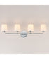 Durham 4-Light Bath Vanity Polished Chrome