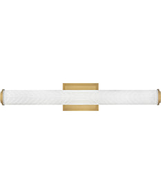 Devon LED-Light Medium LED Vanity in Lacquered Brass