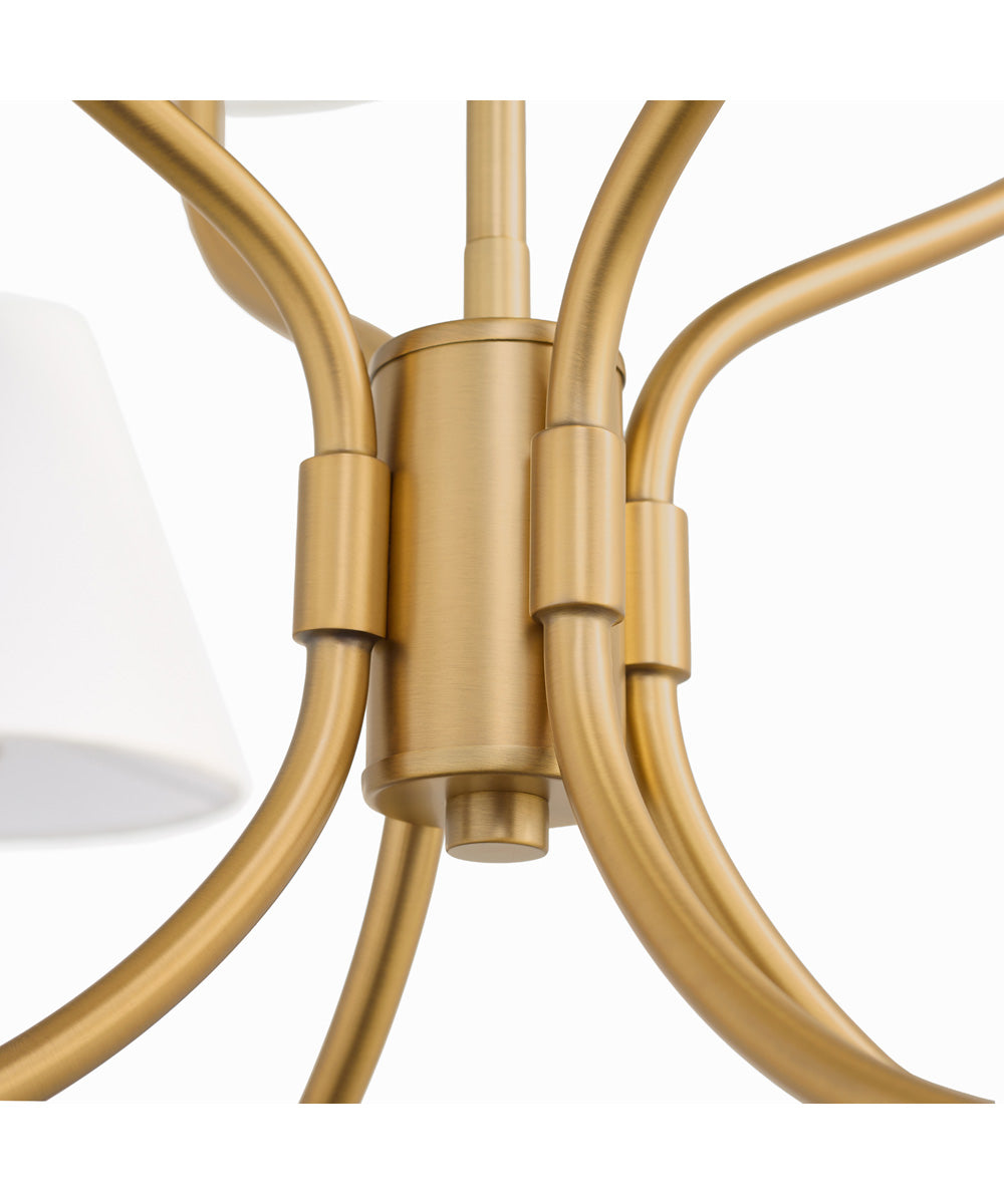 Sophia Chandelier Brushed Brass