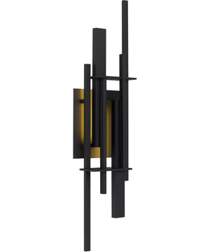 Newton Outdoor Wall Light Earth Black