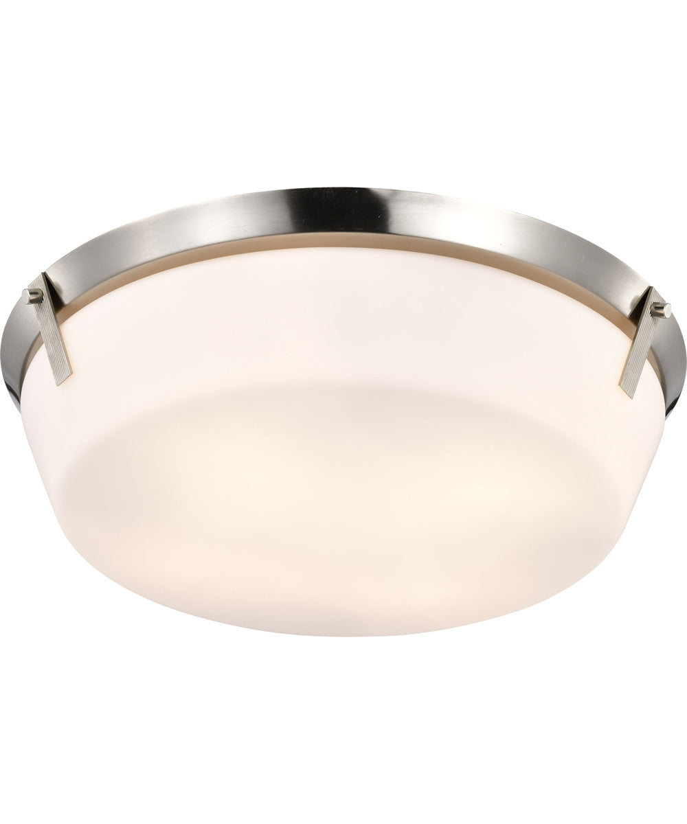Rowen 4-Light Close-to-Ceiling Brushed Nickel