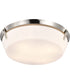 Rowen 4-Light Close-to-Ceiling Brushed Nickel