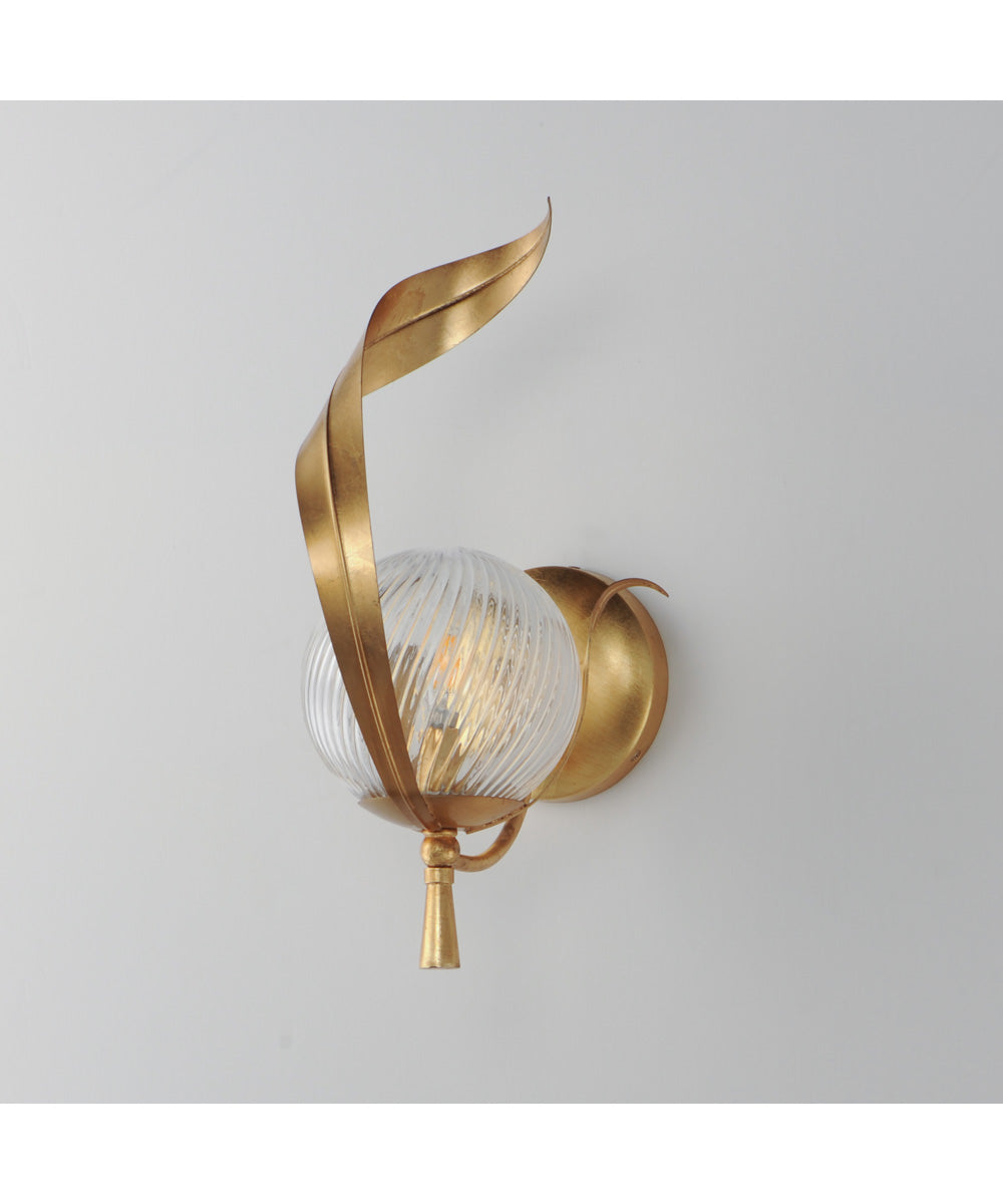 Firenze Wall Sconce Gold Leaf