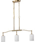 Liam 3-Light Pendant Burnished Brass