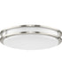 Abide 5-CCT Integrated LED Contemporary 14" Medium Flush Mount Light Brushed Nickel