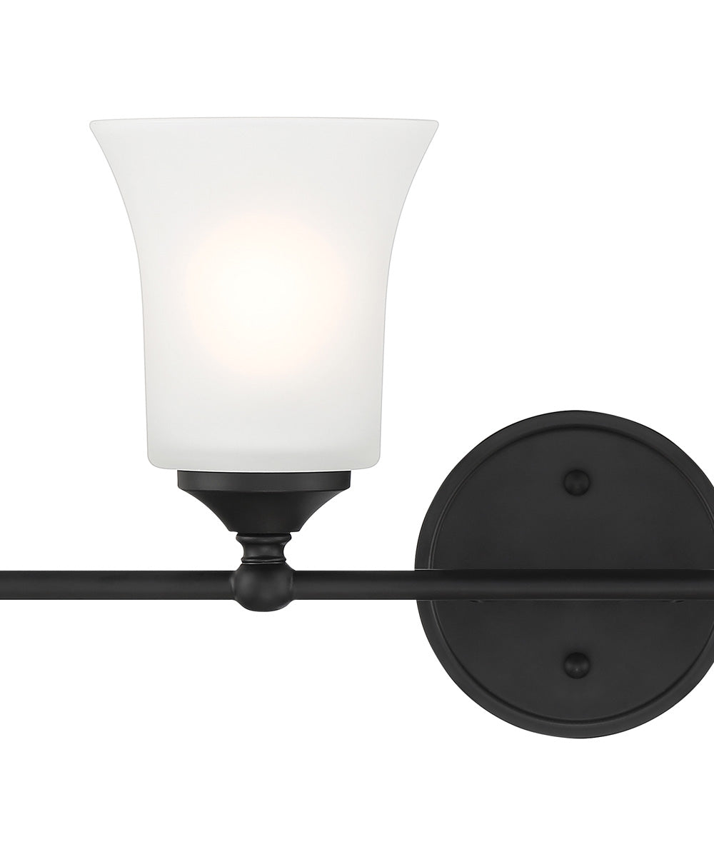 Bronson 4 Light Vanity Matte Black
