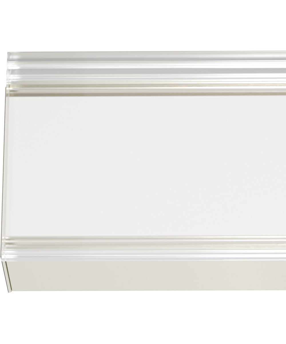 Phase 6.3 36 in. 5CCT Integrated LED Linear Vanity Light Brushed Nickel