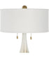 Cardoni Bronze Glass Table Lamp