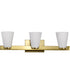 Royale 3-Light Vanity & Wall Burnished Brass