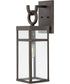 Porter 1-Light Medium Outdoor Wall Mount Lantern in Oil Rubbed Bronze