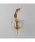 Firenze Wall Sconce Gold Leaf