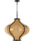 Monroe 3-light Pendant Matte Black