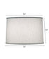 14x15x10 Global White Drum Hardback Lampshade