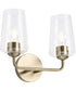 Celino 2-Light Bath & Vanity Champagne Bronze