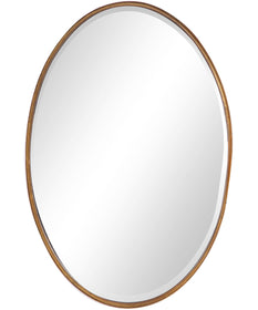 24x35" Wall Mirror Hand Finished in Gold Leaf