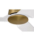 Charming 52" 3-Blade Indoor Ceiling Fan Fan Satin Brass