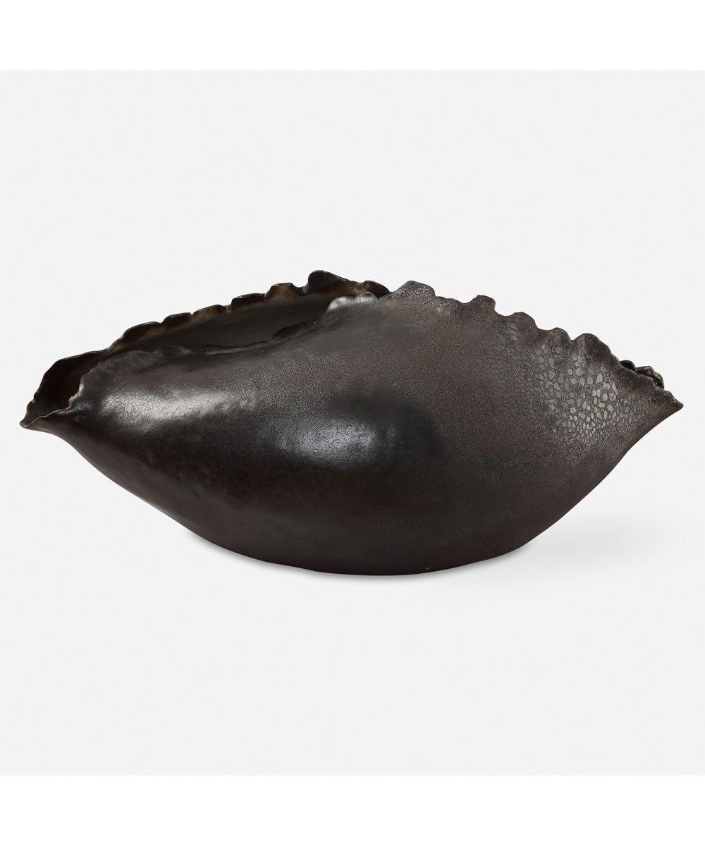 Blossom Bronzed Metallic Vase