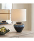Andrus Blue Glaze Table Lamp