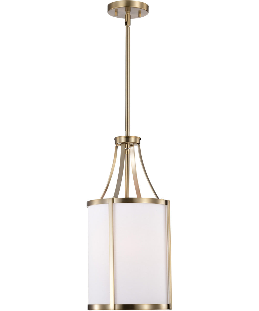 Easton 1-Light Pendant Burnished Brass