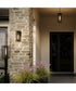 Shaw 15 inch 1 Light Outdoor Wall Light with Clear Glass Antique Bronze