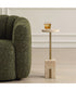 Feranno Travertine Accent Table