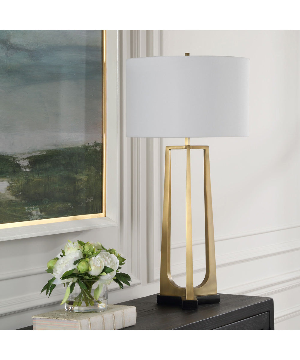 Crossroads Brass Table Lamp