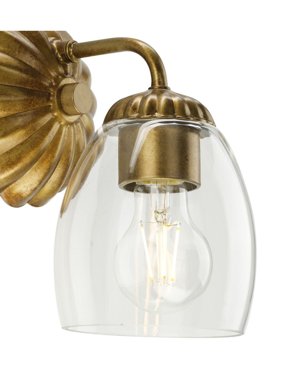 Quillan 1-Light Transitional Bath & Vanity Light Gold Ombre