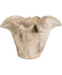 Teak Flow White Wash Outdoor Bowl