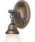 5" Wide Hartford Ruffle Wall Sconce