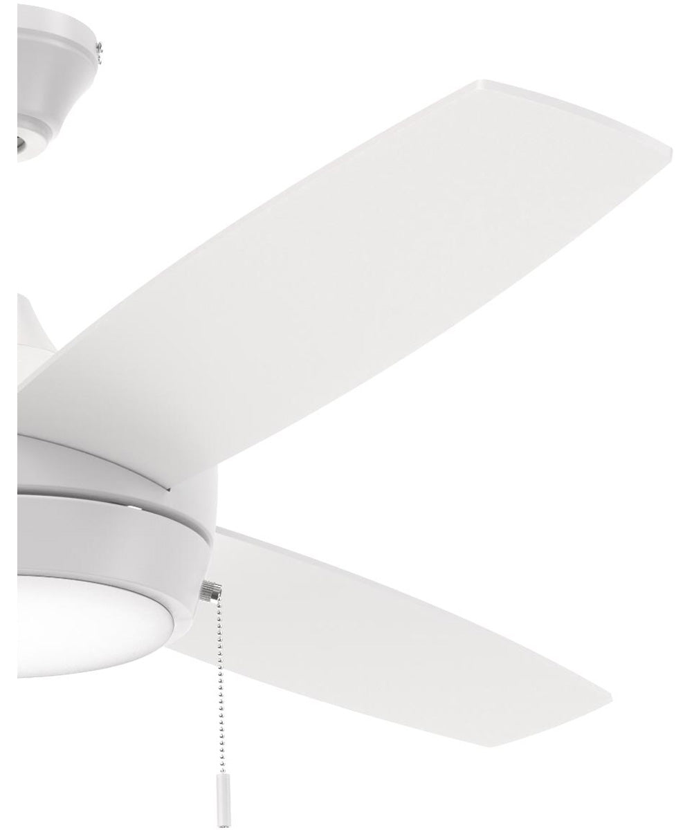 Nolyn 52 in. 3-Blade Modern LED Ceiling Fan Matte White