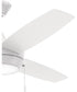 Nolyn 52 in. 3-Blade Modern LED Ceiling Fan Matte White