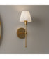 Irena 1-light Wall Sconce Brushed Gold
