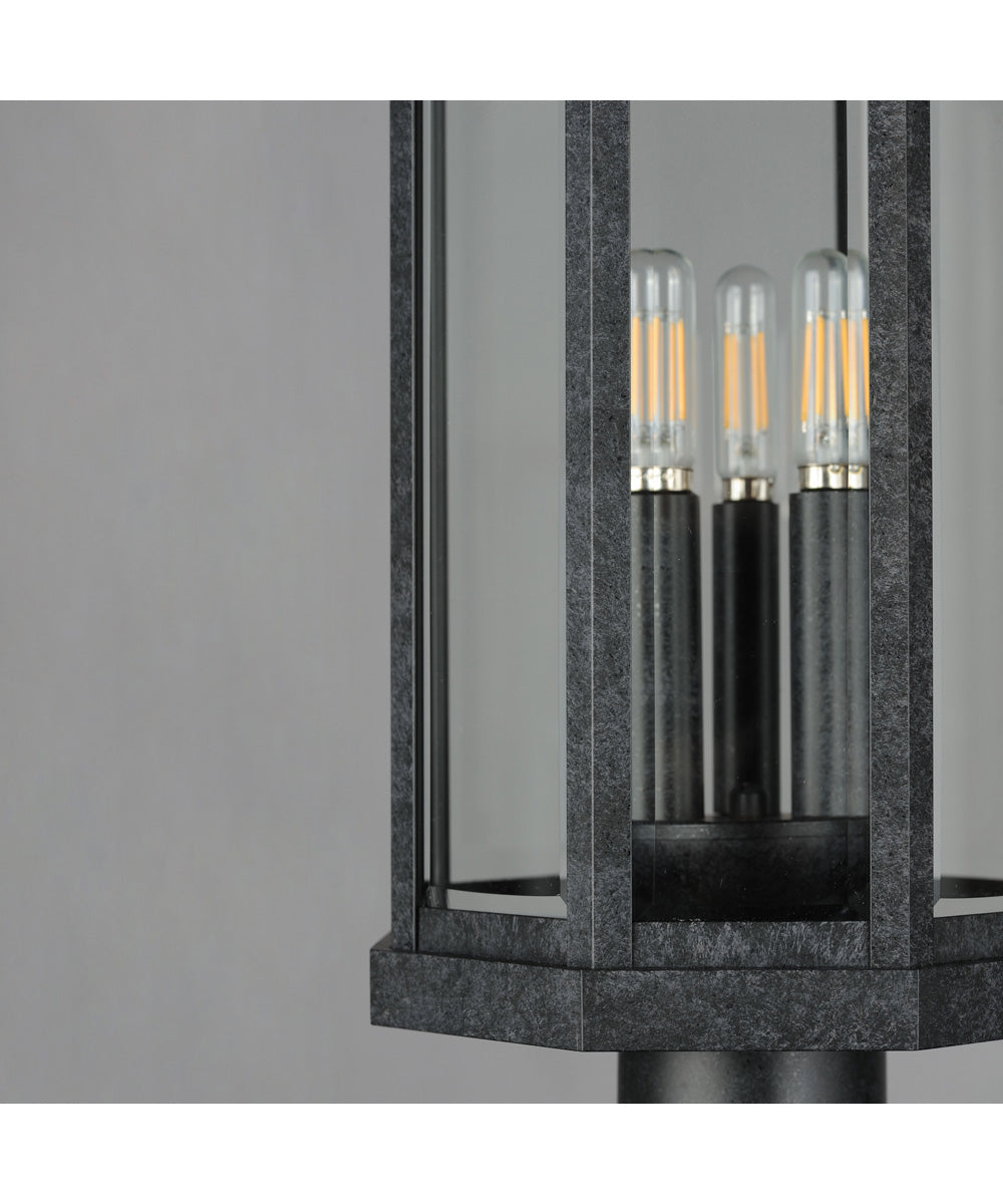 Wright 3-Light Outdoor Post Black Patina