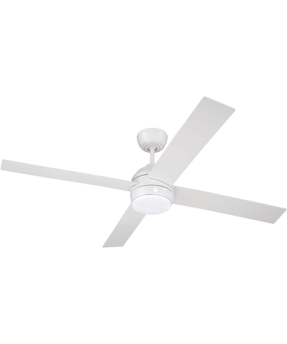 Kelsey 52" 4-blade Indoor Ceiling Fan 1-Light Fan White