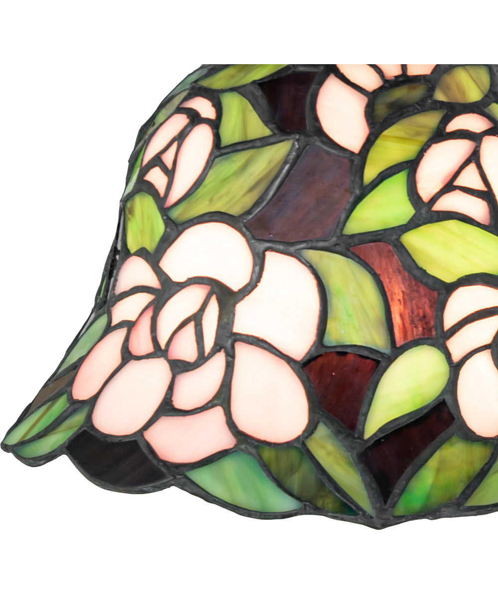 8" Wide Begonia Flushmount