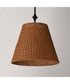 Baja 16 inch Single Pendant Dark Bronze
