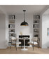 Braylon 4-light Pendant Matte Black