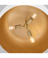 Stupa Pendant Studio White|Brushed Brass