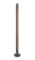 Cameron 1-Light Lighting Flat Black/Walnut