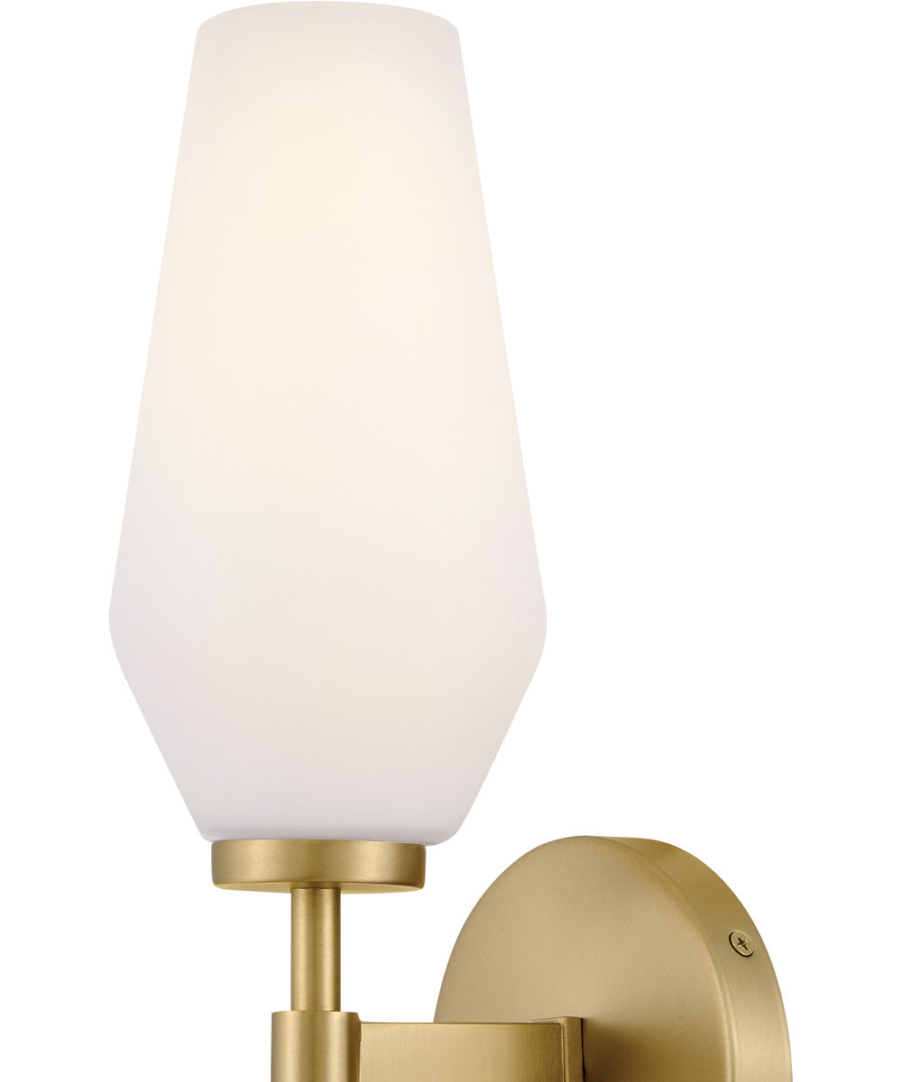 Gio 2-Light Large Two Light Sconce in Lacquered Brass