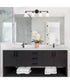 Bronson 4 Light Vanity Matte Black