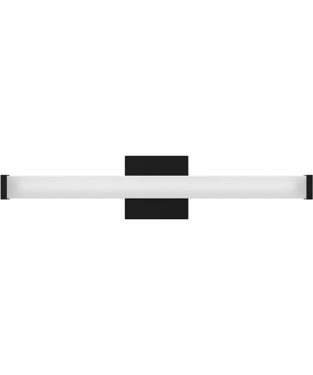 Phase 6.1 24 in. 5CCT Integrated LED Linear Vanity Light Black