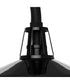 Cedar Springs 1-Light Post Lantern Gloss Black