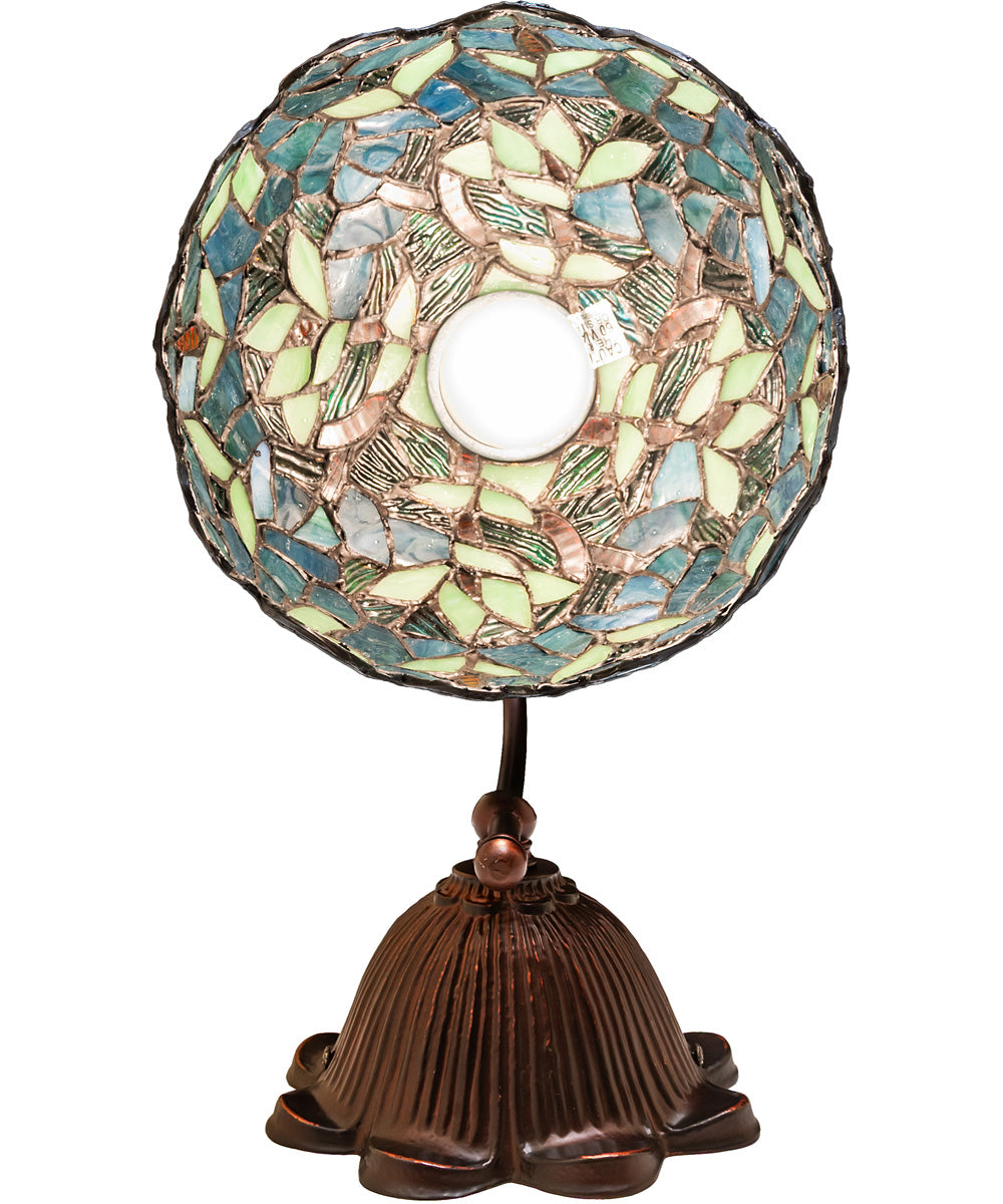 8" Wide Nightfall Wisteria Wall Sconce