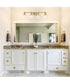Summer Jazz 4 Light Vanity Brushed Gold