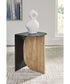 Ladgate Accent Table Black/Natural
